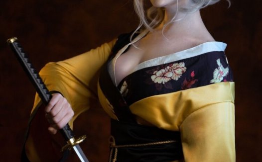 【美图】第111期：身材火辣性感 精致可爱的德国美女 Coser smoettii Cos《巫师》和服希里 美图欣赏