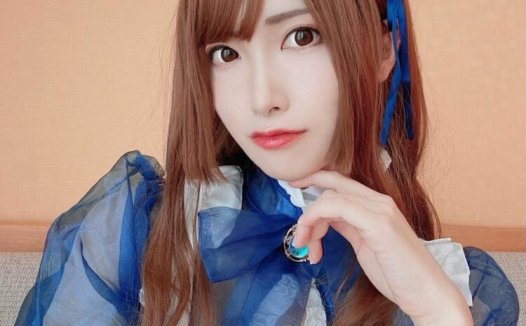 【美图】第265期：黑丝白袜女仆装 日本美女 Coser 仓地那侑 福利美图欣赏