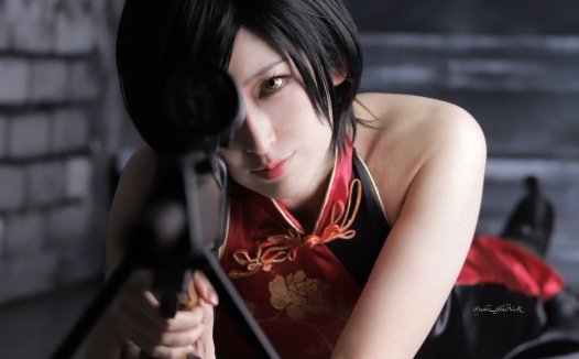 【美图】第865期：旗袍黑丝好吸睛的日本美女 Coser yukke_ffkhdNieR Cos 《生化4》艾达王 福利美图欣赏